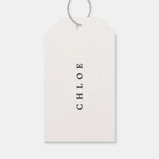 Iets wat je kerstavond nodig hebt cadeaulabel (Achterkant)