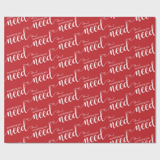 Iets wat u nodig hebt voor vakantieverlooppapier cadeaupapier (Vlak)