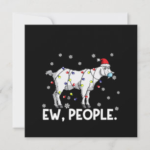Ieuw Mensen Geit Cadeau Sinterklaas Grappige Geit Kaart