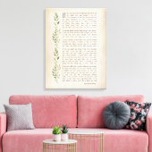 IF, Geïnspireerd gedicht van Rudyard Kipling Canvas Afdruk (Insitu (Woonkamer))