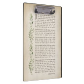 IF, Geïnspireerd gedicht van Rudyard Kipling Klembord (Rechts)