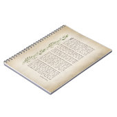 IF, Geïnspireerd gedicht van Rudyard Kipling Notitieboek (Linkerzijde)