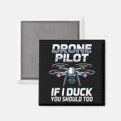 If I Duck Drone Lot Drone Operator Rc Quaopter Fly Magneet (Voorkant / Achterkant)