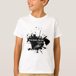 If in doubt, flat out t-shirt