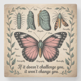If It Doesn't Challenge You, It Won't Change You Stenen Onderzetter