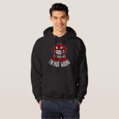If It Involves Fake Smiling I'm Not Going Introver Hoodie (Voorkant volledig)
