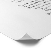 IF Kipling Poem sur affiche grise (Coin)