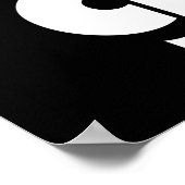 If Not Goes Right Go Left Poster (Hoek)