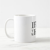 If Not Now Coffee Mug Koffiemok (Links)