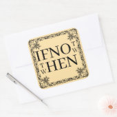 If Not Now Sticker (Enveloppe)