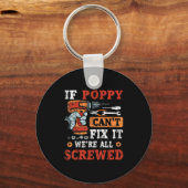 If Ppy Can't Fix It We're All Screwed Father's Day Sleutelhanger (Voorkant)