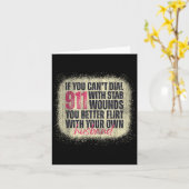 If You Can't Dial 911 With Stab Wounds Better Flir Kaart (Gele Bloem)