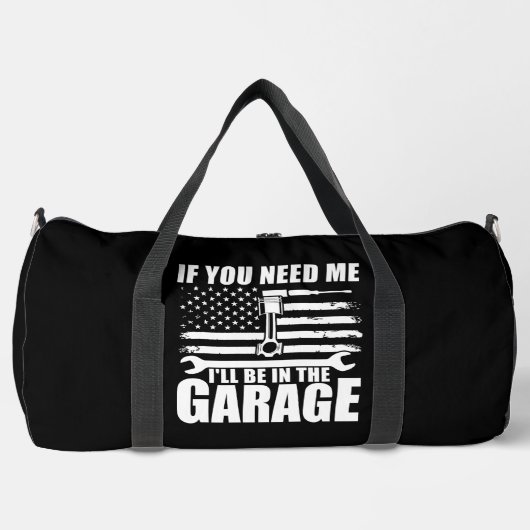 IF YOU NEED ME I'LL BE IN THE GARAGE  PLUNJEZAK (Voorkant)