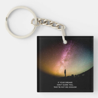 If your dreams don't scare you sleutelhanger