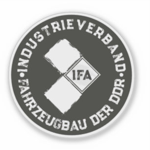 IFA VINTAGE STICKER