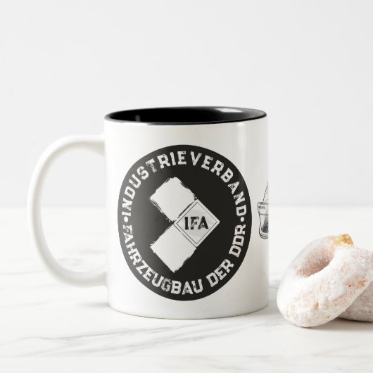 IFA VINTAGE TWEEKLEURIGE KOFFIEMOK (Met donut)