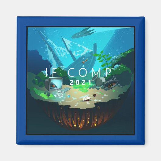 IFComp 2021 Magneet (Voorkant)