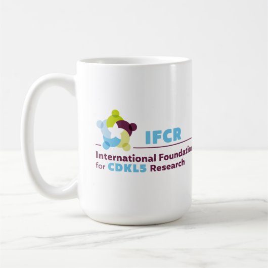 IFCR-Logo Koffiemok (Links)