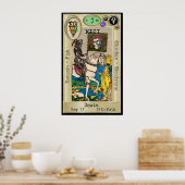 Ifdawn DeepDream Tarot Key 13 ~ Death Poster (Keuken)