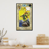 Ifdawn Deepdroom Tarot Key 0 ~ The Fool Poster (Keuken)