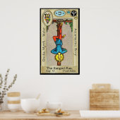 Ifdawn Deepdroom Tarot Key 12 ~ Hanged Man Poster (Keuken)