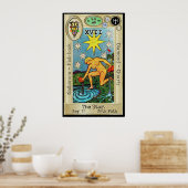 Ifdawn Deepdroom Tarot Key 17 ~ The Star Poster (Keuken)