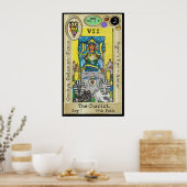 Ifdawn Deepdroom Tarot Key 7 ~ The Chariot Poster (Keuken)