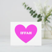 Iffah Briefkaart (Staand voorkant)