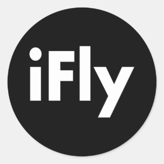 iFly Ronde Sticker