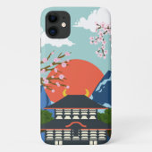 Ifoondraagtas met japan-vibe-ontwerp Case-Mate iPhone case (Achterkant)