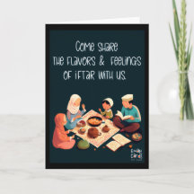 Iftaar Uitnodiging - Familiemaaltijd