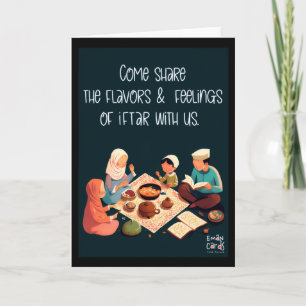 Iftaar Uitnodiging - Familiemaaltijd