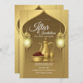 Iftar Invitation Kaart (Voorkant / Achterkant)