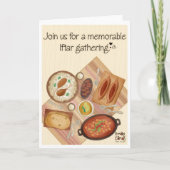 Iftar Invite - Dinner Table Kaart (Voorkant)