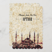 iftar kaart (Voorkant / Achterkant)