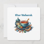 Iftar Mubarak Dinner Invitations (Devant)