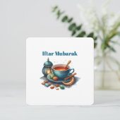 Iftar Mubarak Dinner Invitations (Debout devant)