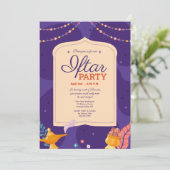 Iftar Party Kaart (Staand voorkant)