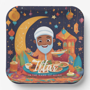Iftar Wegwerp Dad Borden Papieren Bordje