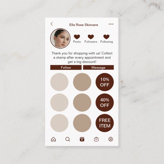 IG Loyalty Carte de visite (Devant)