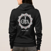 IgA le sweat - shirt à capuche de logo du sang Du (Dos)