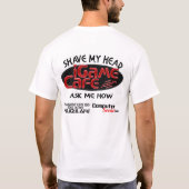 iGameCafe - Shave My Head T-shirt (Achterkant)
