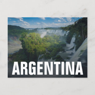 Igauzu-Herfsten in Argentinië Briefkaart