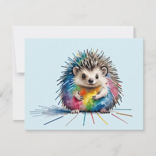 Igel Bedankkaart (Voorkant)