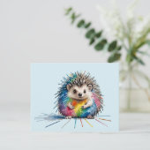 Igel Bedankkaart (Staand voorkant)