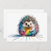 Igel Bedankkaart (Voorkant / Achterkant)