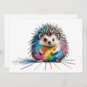 Igel Feestdagenkaart (Voorkant / Achterkant)