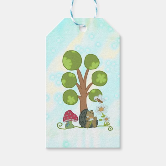 Igel unterm Baum Cadeaulabel (Voorkant)