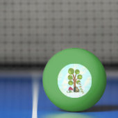 Igel unterm Baum Pingpongballen (Net)