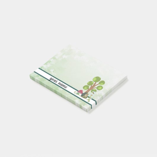 Igel unterm Baum Post-it® Notes (Schuin)